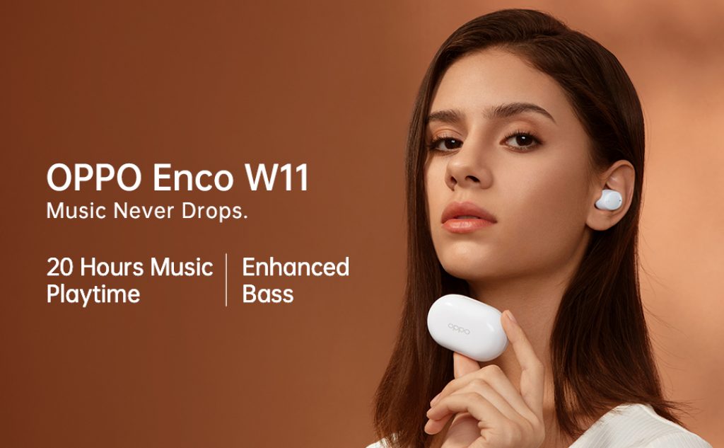 Oppo W11 dynamic driver earbuds