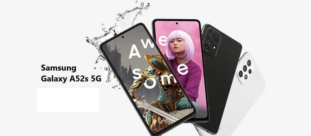 banner of Samsung a52s 5g