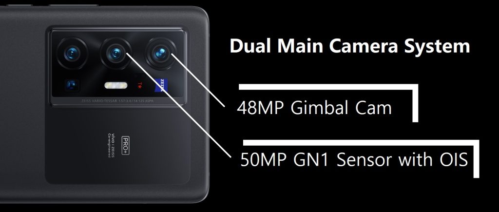 Double main camera sensor